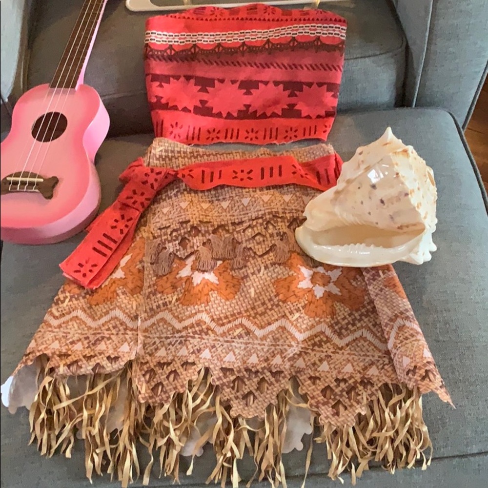 Girls Moana costume 🐚🌊🤙